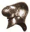 Шлем от доспеха Генриха VIII для пешего турнира; 1514 г.