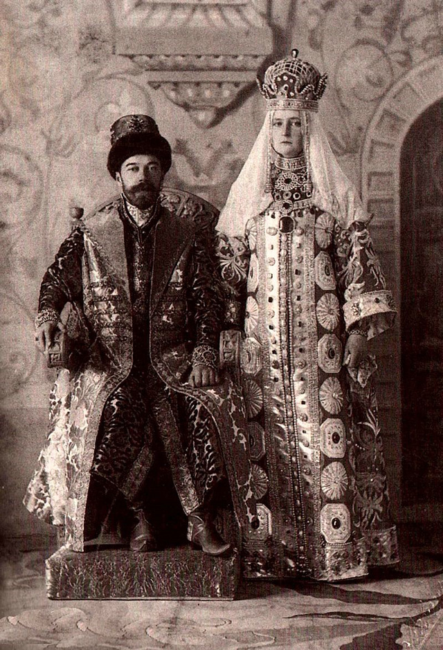 Император Николай II и императрица Александра